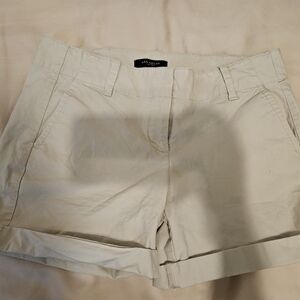 Women's Cream Shorts